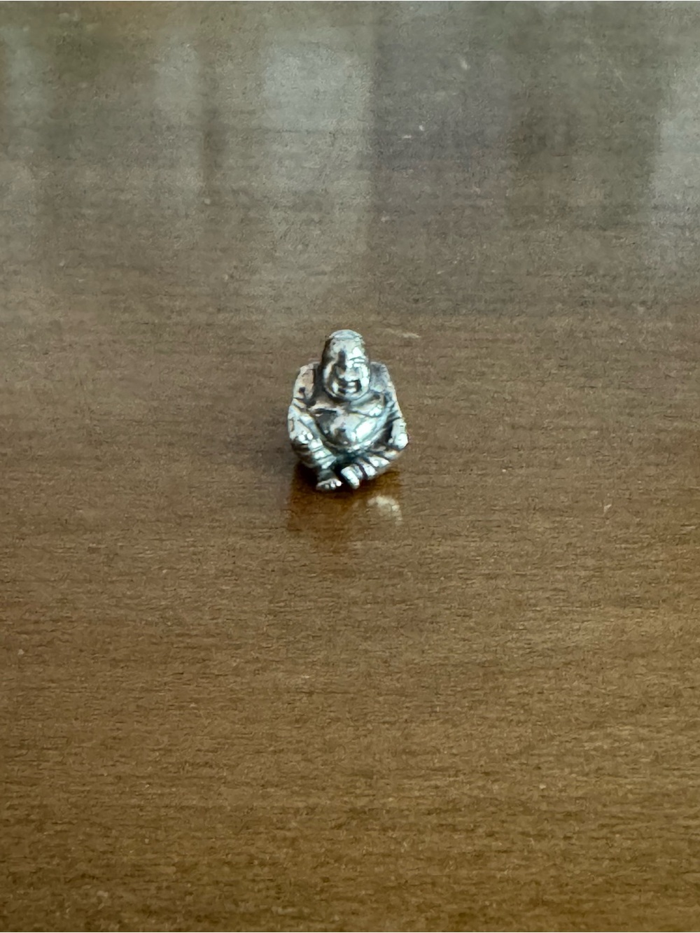 Retired- Small Silver Pandora Buddha Bead